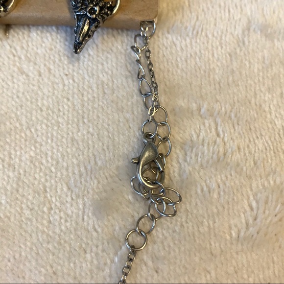 Boho Western Floral Bull Pendant Set - Picture 5 of 5